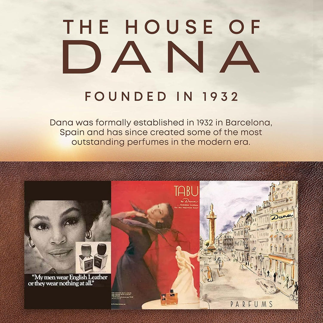Cuero inglés de Dana para hombre. Para después del afeitado, 3,4 onzas