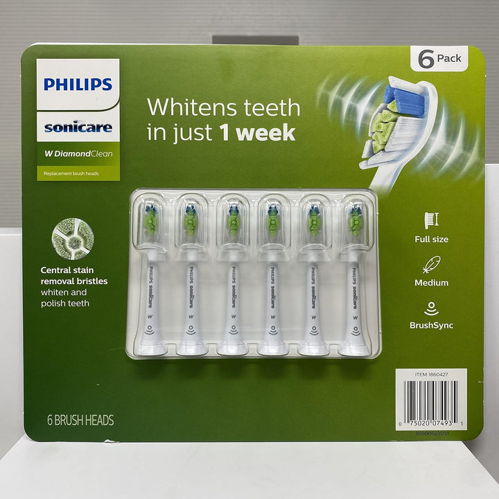 Philips Sonicare DiamondClean Cabezales de cepillo estándar 6 unida...