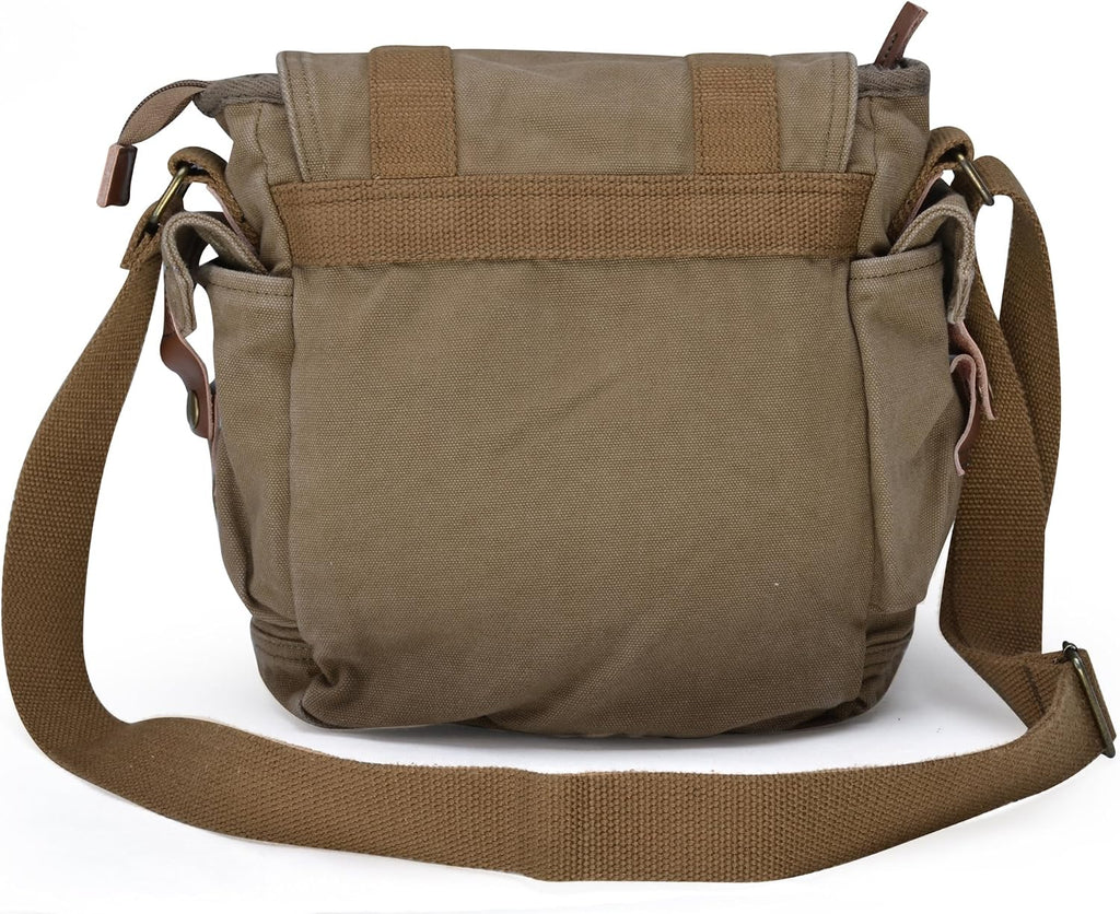 Bolso bandolera de lienzo Gootium - pequeño, vintage, de hombro, bandolera cruzada