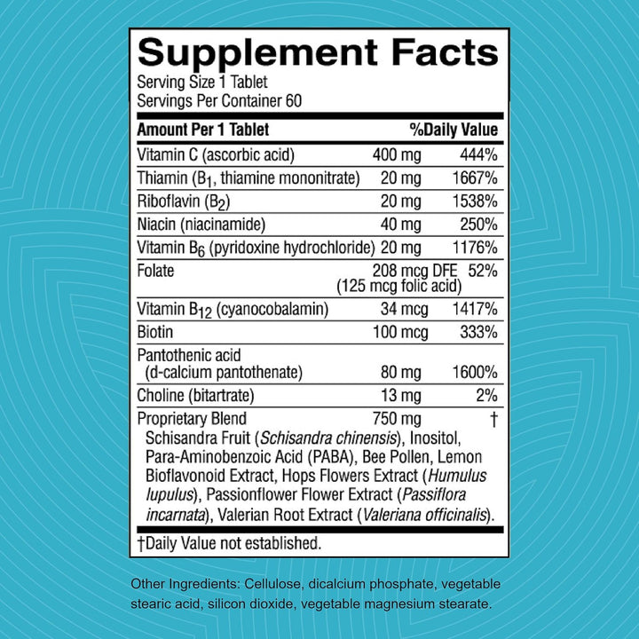 Nature's Sunshine Nutri-Calm, 60 tabletas