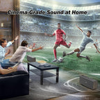 DOSS Altavoces Bluetooth inalámbricos con soporte, paquete de 2, sonido