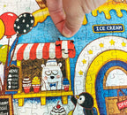 Penguin Story - Verano Diversión Helado de Temporada Rompecabezas de 520 Piezas para Adultos