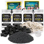 NATIONAL GEOGRAPHIC - Kit de repuesto para vaso de roca y medios - Kit de