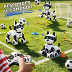 Robot inteligente perro, robot de control remoto de 2.4 GHz, juguetes para