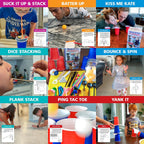 Funwares Juegos originales de 237 minutos de diversión - Minute to Win It