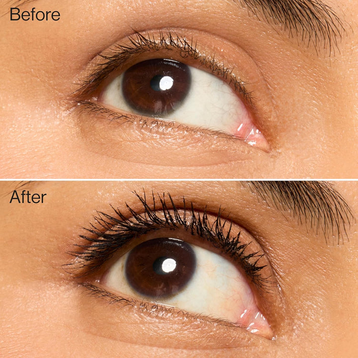 Honest Beauty Máscara de pestañas Extreme Volume Clean 2 en 1, impr...