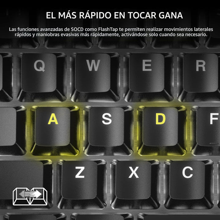 Corsair K70 Core RGB Teclado mecánico con cable para juegos con rep...