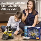 Sillbird Kit de construcción de robot con control remoto, regalo STEM para