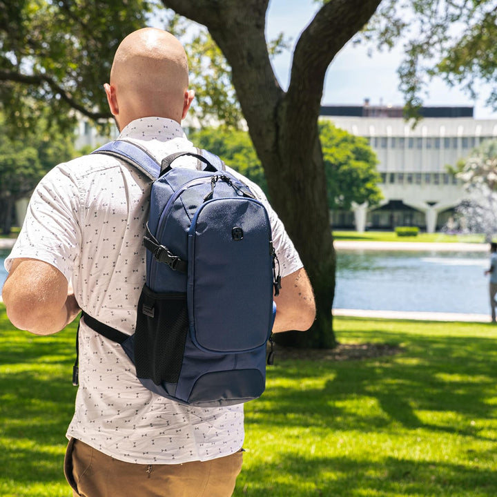 SwissGear 3598 - Mochila estrecha de día, azul marino, (Navy Ballis...