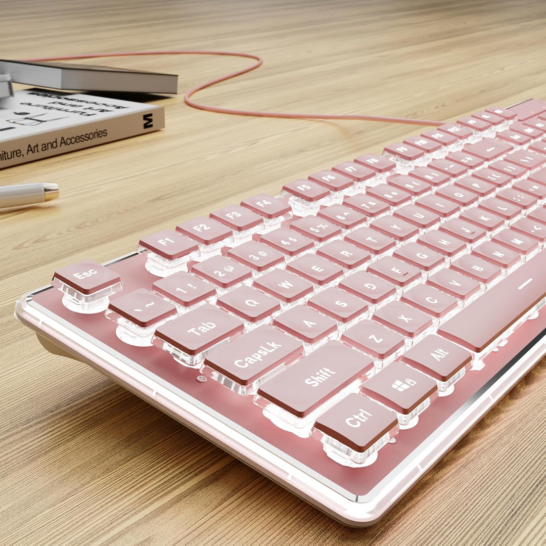 SEUNKWANG EWEADN GX710S Teclados Retroiluminados para Computadora,...