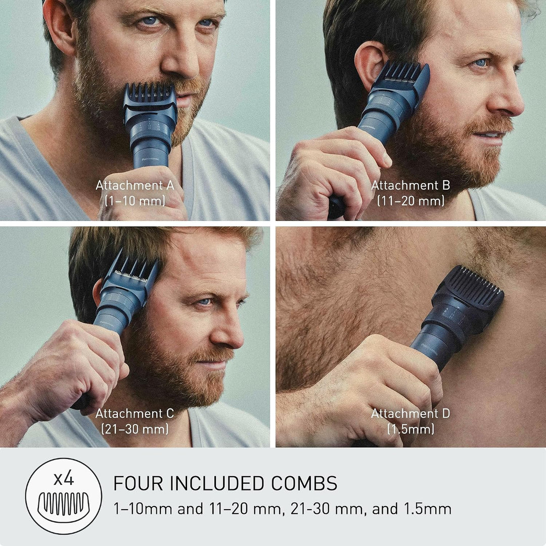 Panasonic MultiShape recortadora eléctrica para barba, cabello y cu...