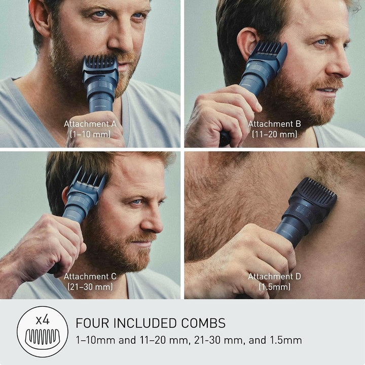 Panasonic MultiShape recortadora eléctrica para barba, cabello y cu...