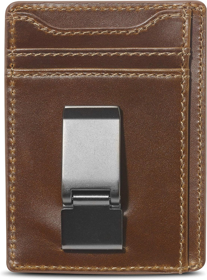 House of Jack Co. Flynn - Cartera con clip para dinero con bisagras...
