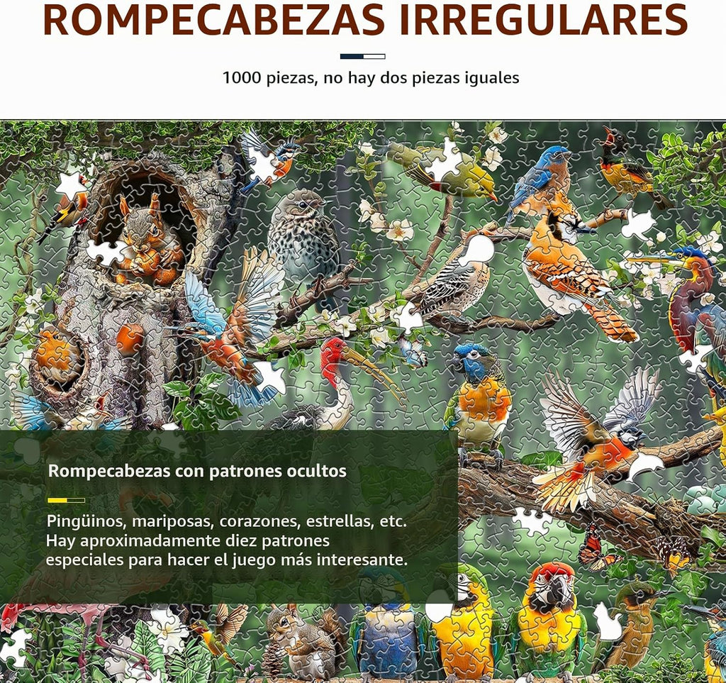 Rompecabezas de 1000 piezas para adultos, rompecabezas de