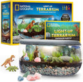 National Geographic Light-Up Dinosaur Terrarium Kit para Kids Ages 6+