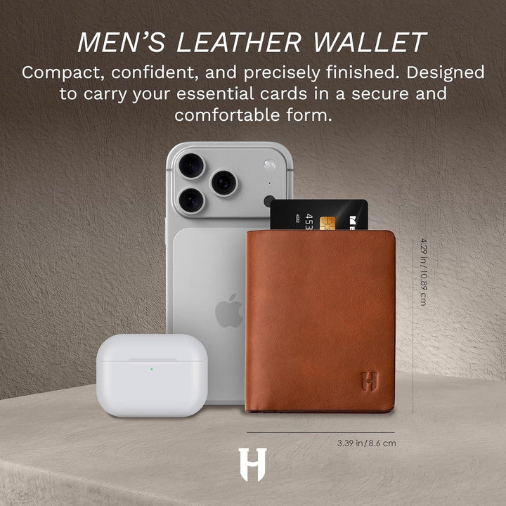 HELMBROOK London Dayton_Vertical_Billetera_Hombres_Parent, Azul mar...