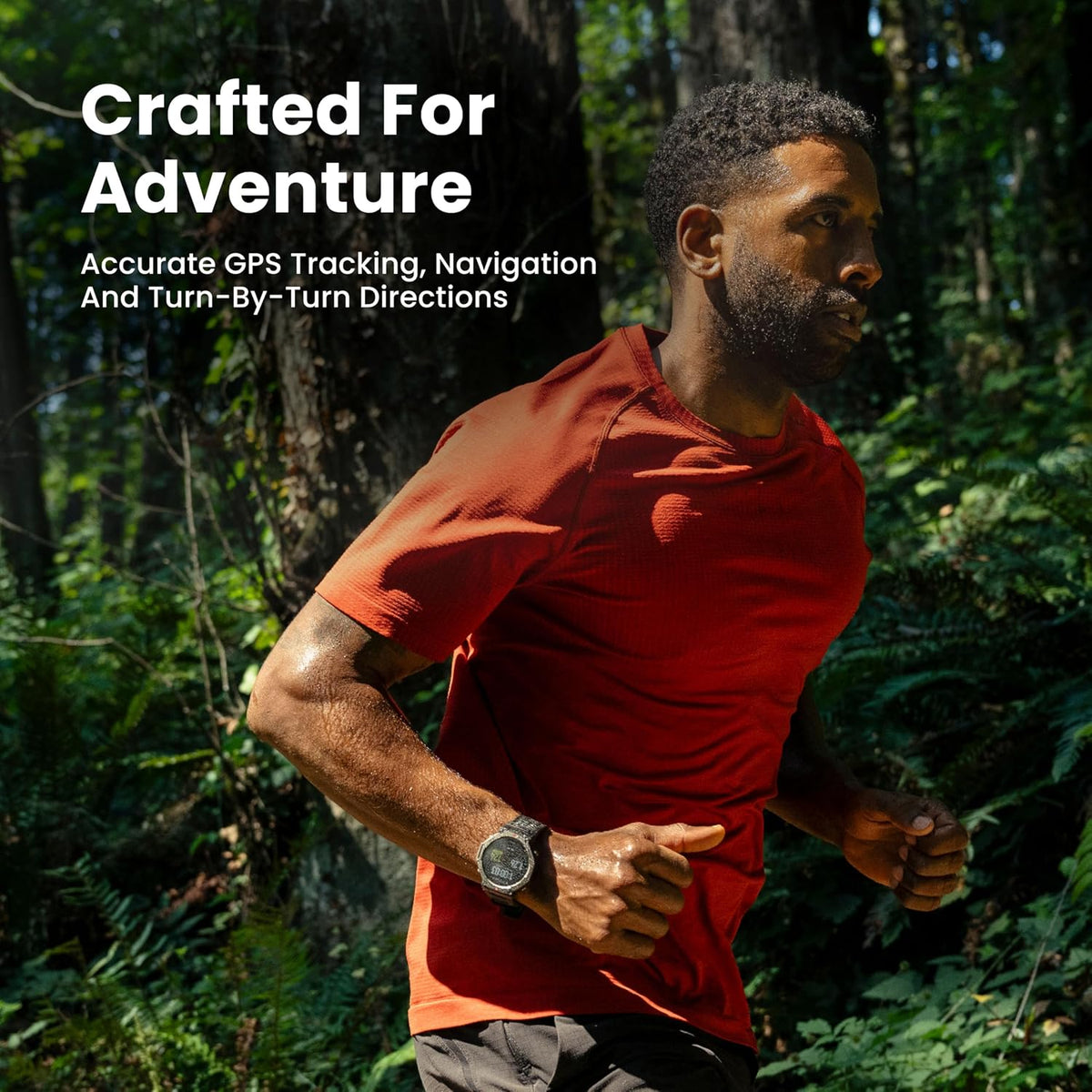 Amazfit T-Rex 3, reloj inteligente, pantalla AMOLED de 1.5", GPS, iOS
