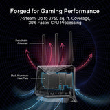 ASUS RT-BE86U BE6800 Router WiFi 7 de doble banda, soporta 4096-QAM...