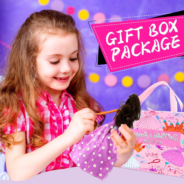 138 piezas de ropa y accesorios para muñecas 5 vestidos de