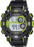 Reloj deportivo Armitron Sport con cronógrafo digital para hombre, correa de resina, 40/8284