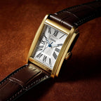Fossil Reloj de tres manecillas de acero inoxidable de cuarzo Carraway para hombre