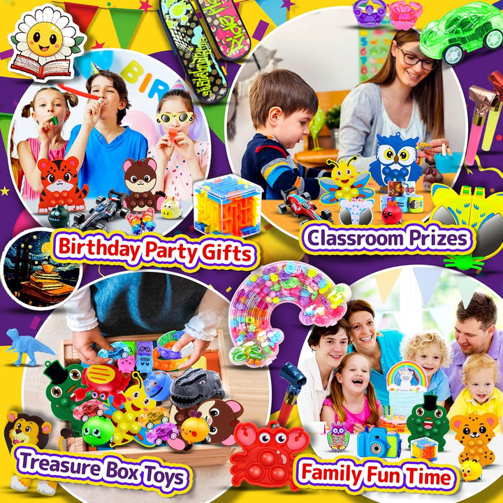 1000 piezas de recuerdos de fiesta para niños, juguetes fidget a gr...