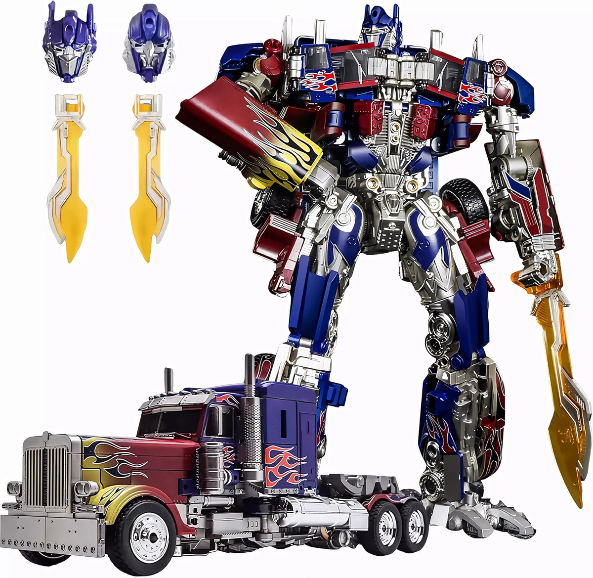 Juguetes de robot de deformación, camión de figura de acción de gran tamaño de 12 pulgadas