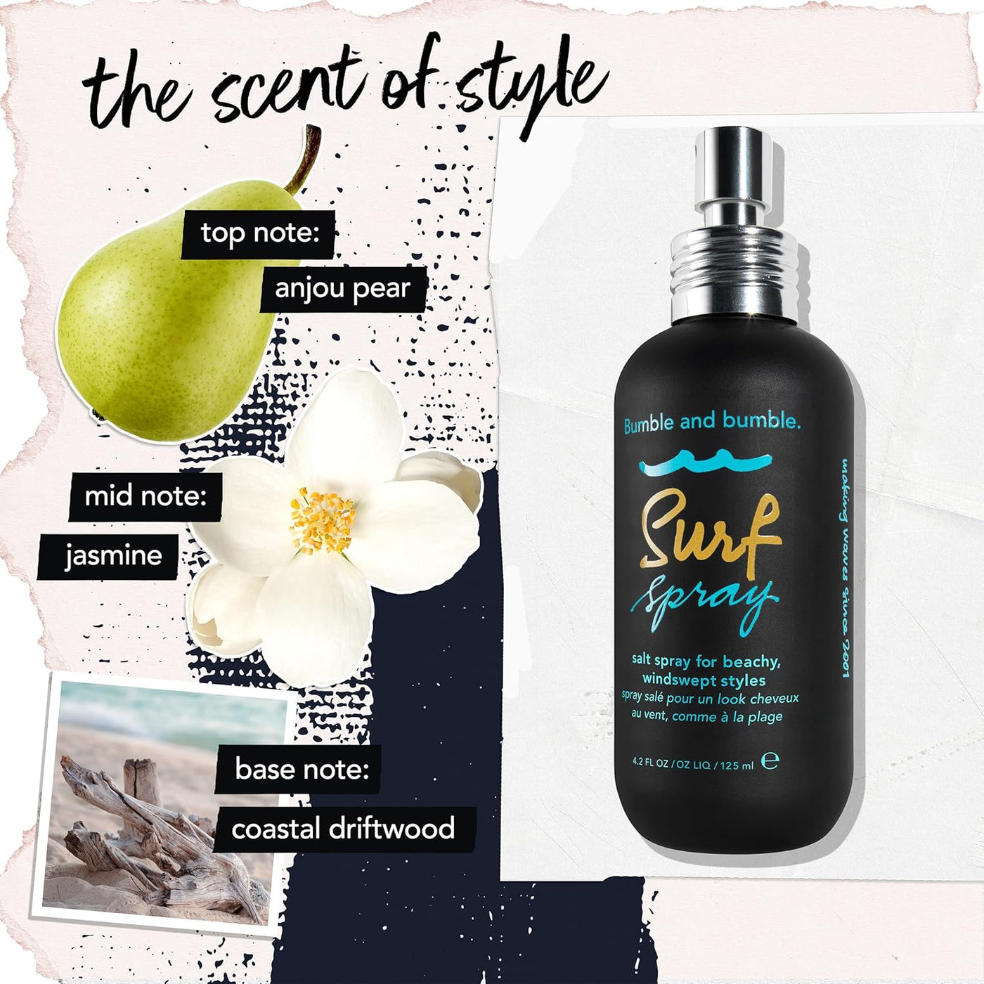 Bumble and bumble. Surf Sea Salt Spray | Voluminizante | Añade text...