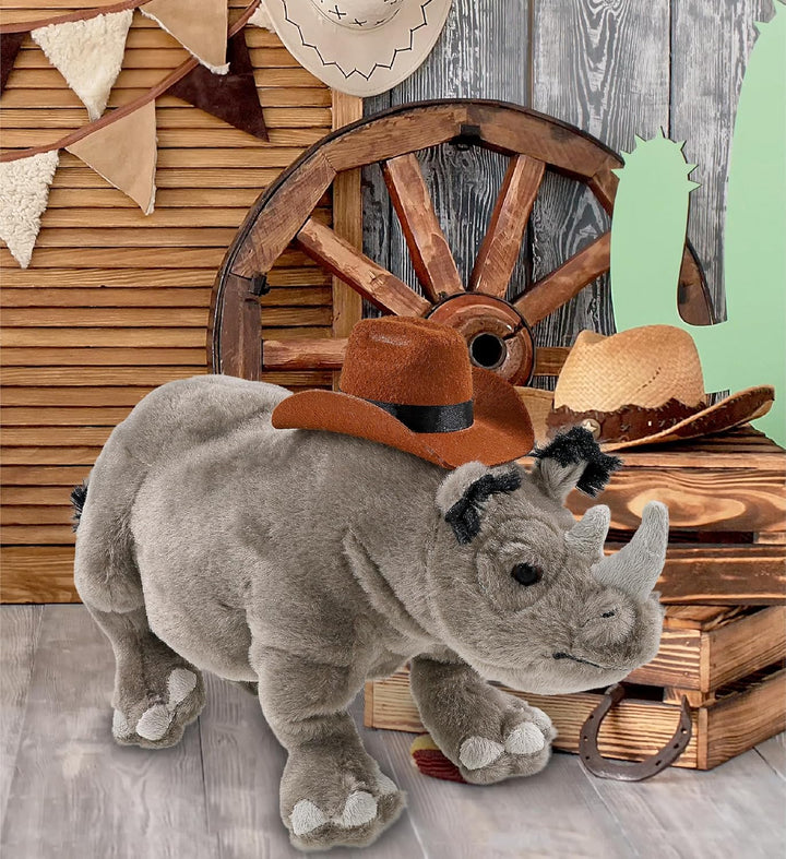DolliBu Wild Collection - Sombrero de vaquero de peluche