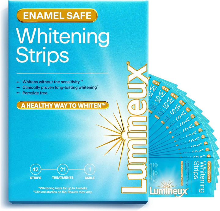 Lumineux Tiras blanqueadoras dentales - 21 tratamientos (3 meses) -...