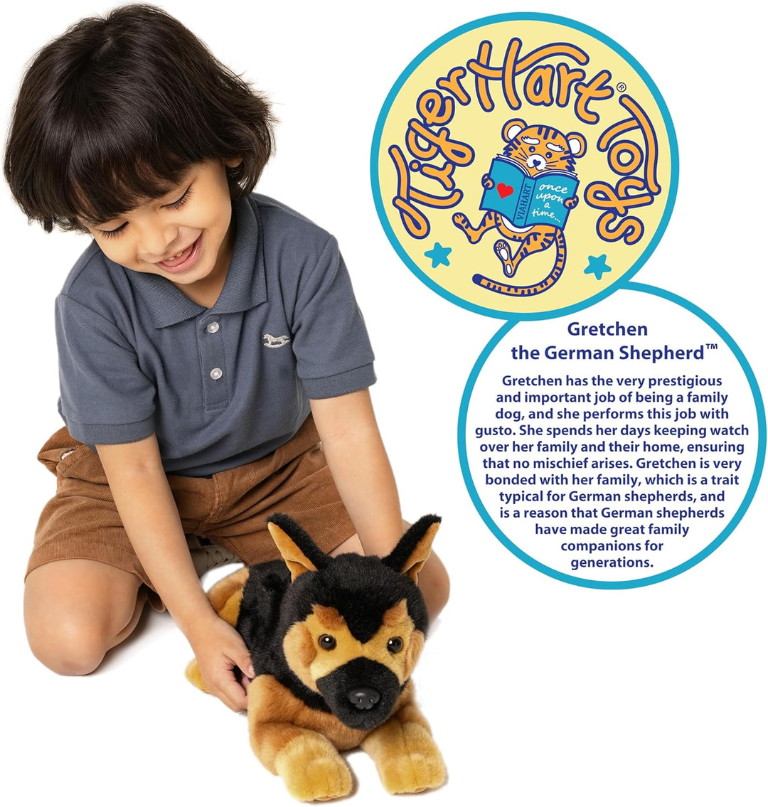 TigerHart Gretchen El Pastor Alemán - Peluche de 15 Pulgadas