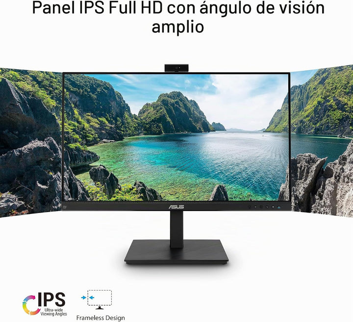 ASUS Monitor de videoconferencia 1080P de 27 pulgadas (BE279QSK) -...