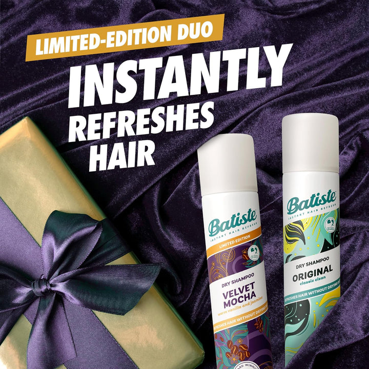 Batiste Champú Seco Edición Limitada Set de Regalo Navideño Dúo, Mo...