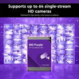 Western Digital - Disco duro interno de vigilancia WD Purple de 4 T...