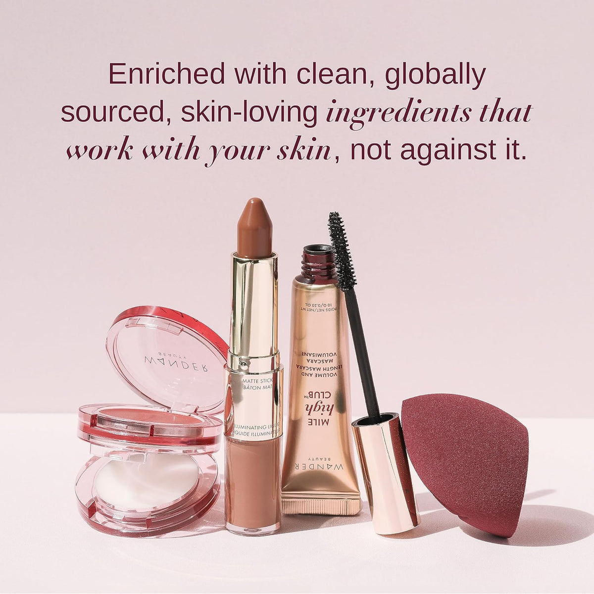 Wander Beauty Eyes on the Fly - Juego de regalo de belleza de 4 pie...