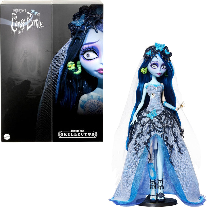 Muñeca coleccionable Monster High Skullector, Corpse Bride Emily en...