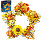 Botanicals Star Flowers Building Block Set, compatible con Lego