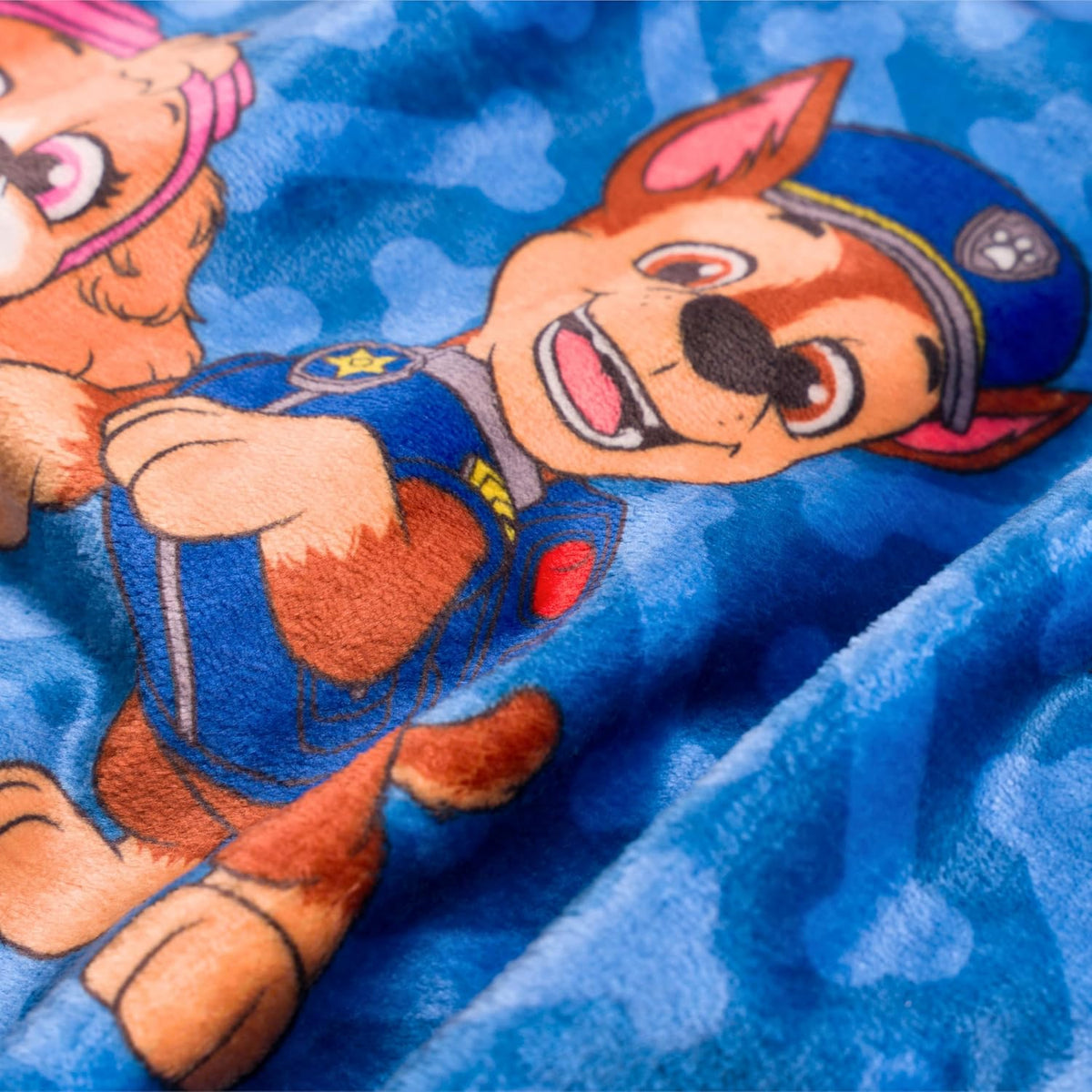 Paw Patrol - Manta deportiva de fútbol para niños, 46 x 60 pulgadas, manta de felpa suave para sofá, cama o eventos deportivos, torneo mundial 2026 (producto con licencia oficial) por Franco