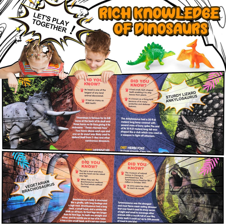 Juguetes de dinosaurio libro de sonido de dinosaurio con