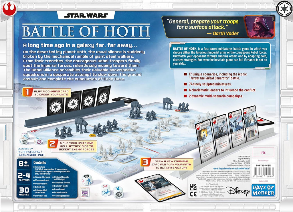 Star Wars: Batalla de Hoth Juego de mesa