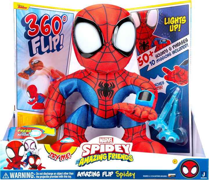 Marvel Spidey y sus Increíbles Amigos Amazing Flip Spidey