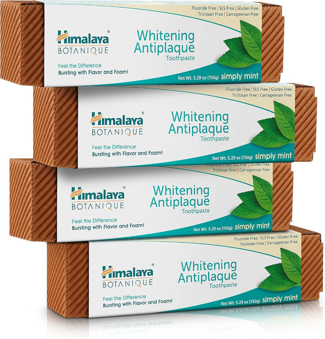 Himalaya Botanique Pasta dental blanqueadora de cuidado completo, b...