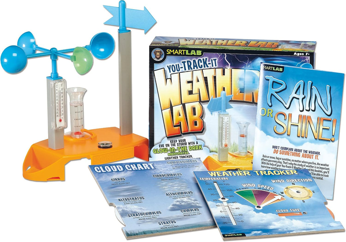 SMARTLAB Toys You-Track-It - Laboratorio meteorológico, color azul