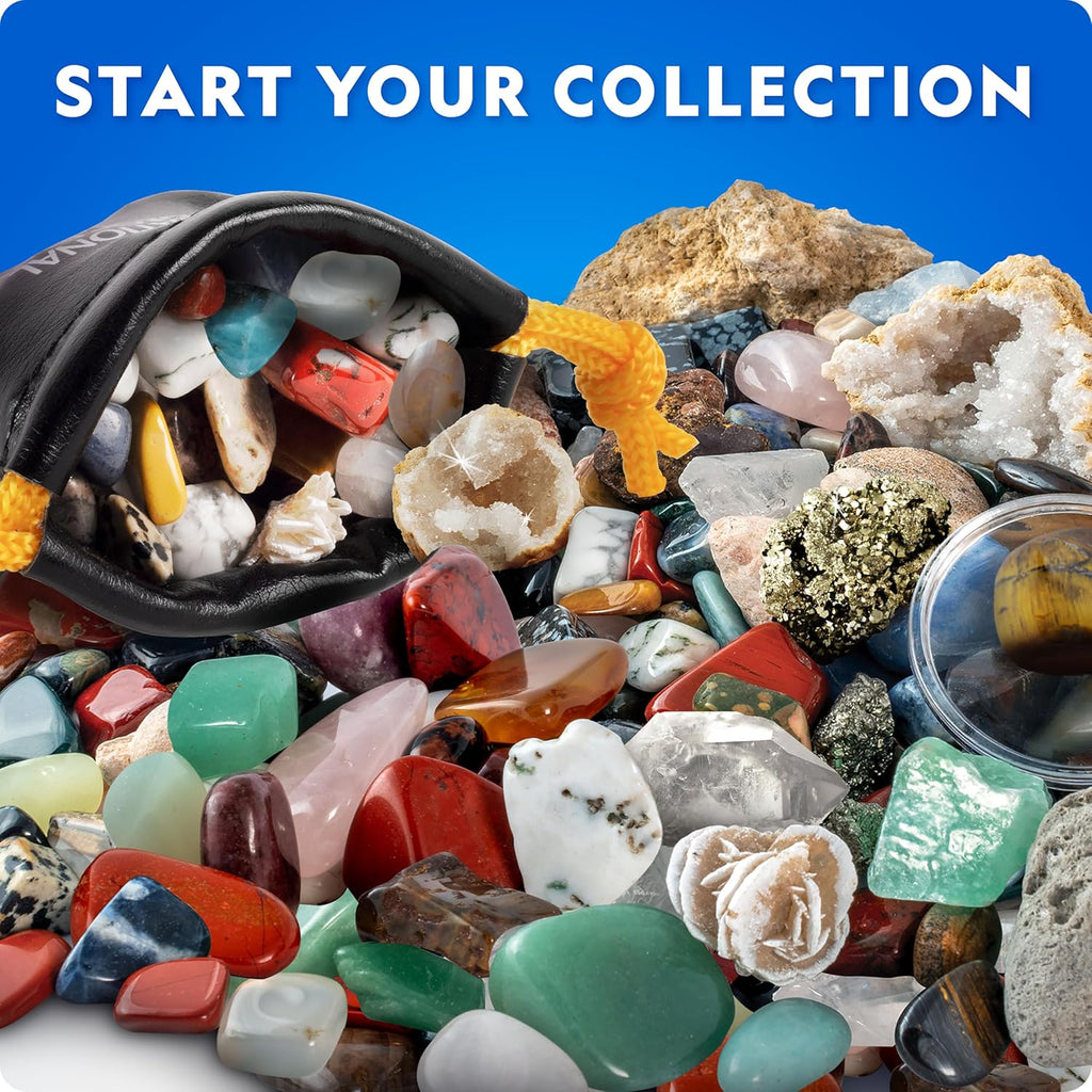 Colección de Rocas National Geographic con más de 300 Gemas y Minerales