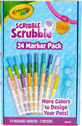 Crayola Scribble Scrubbie Pets - Juego de recambio y expansión de marcadores, Marcadores de recarga