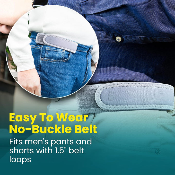 BeltBro Pro para hombres \u2013 Cinturón elástico sin hebilla BeltP...