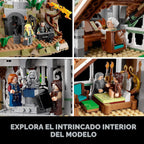 LEGO - Kit construcción Icons de Rivendell de El Señor de los Anillos para adultos, arma y muestra un valle de la Tierra Media con 15 minifiguras, gran regalo para fanáticos y amantes del cine, 10316