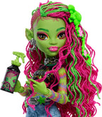 Muñeca Monster High Venus McFlytrap, monstruo planta con mascota ga...