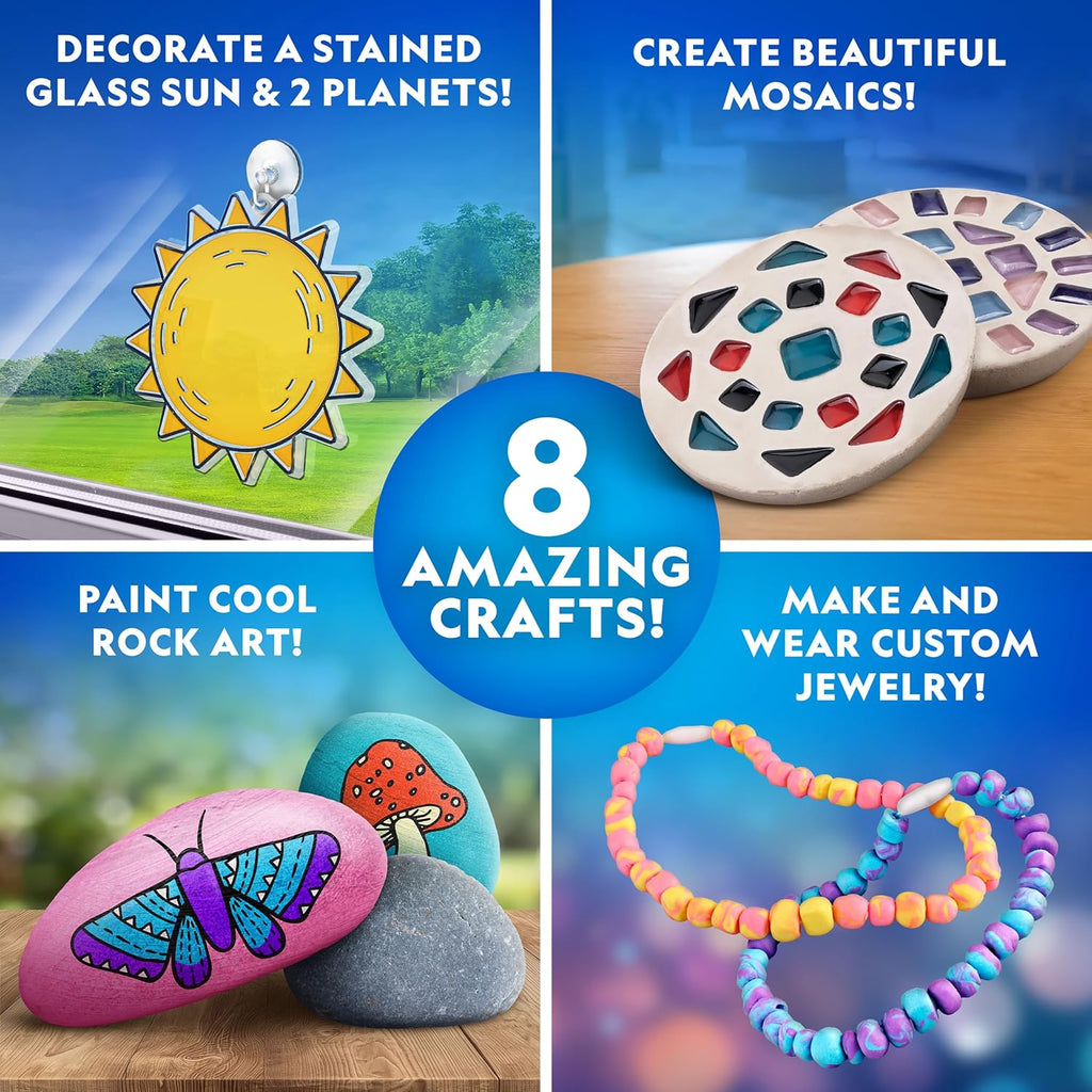 National Geographic Ultimate Arts y Crafts Kit, 8 kits completos de