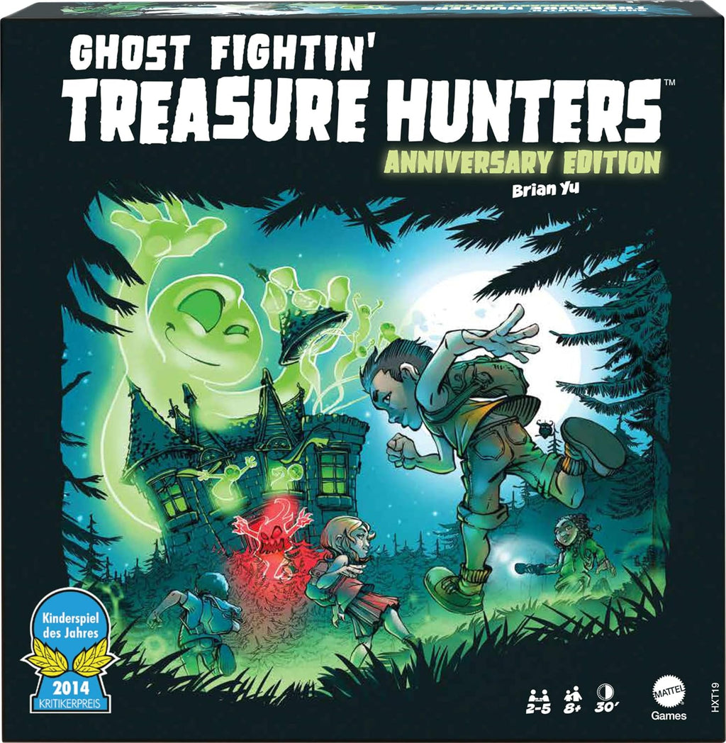 Mattel Games Ghost Fightin' Treasure Hunters Edición de aniversario Juego
